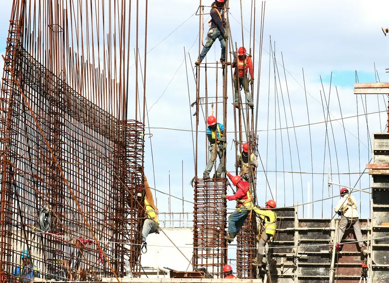 Betonarme konut inşaatı